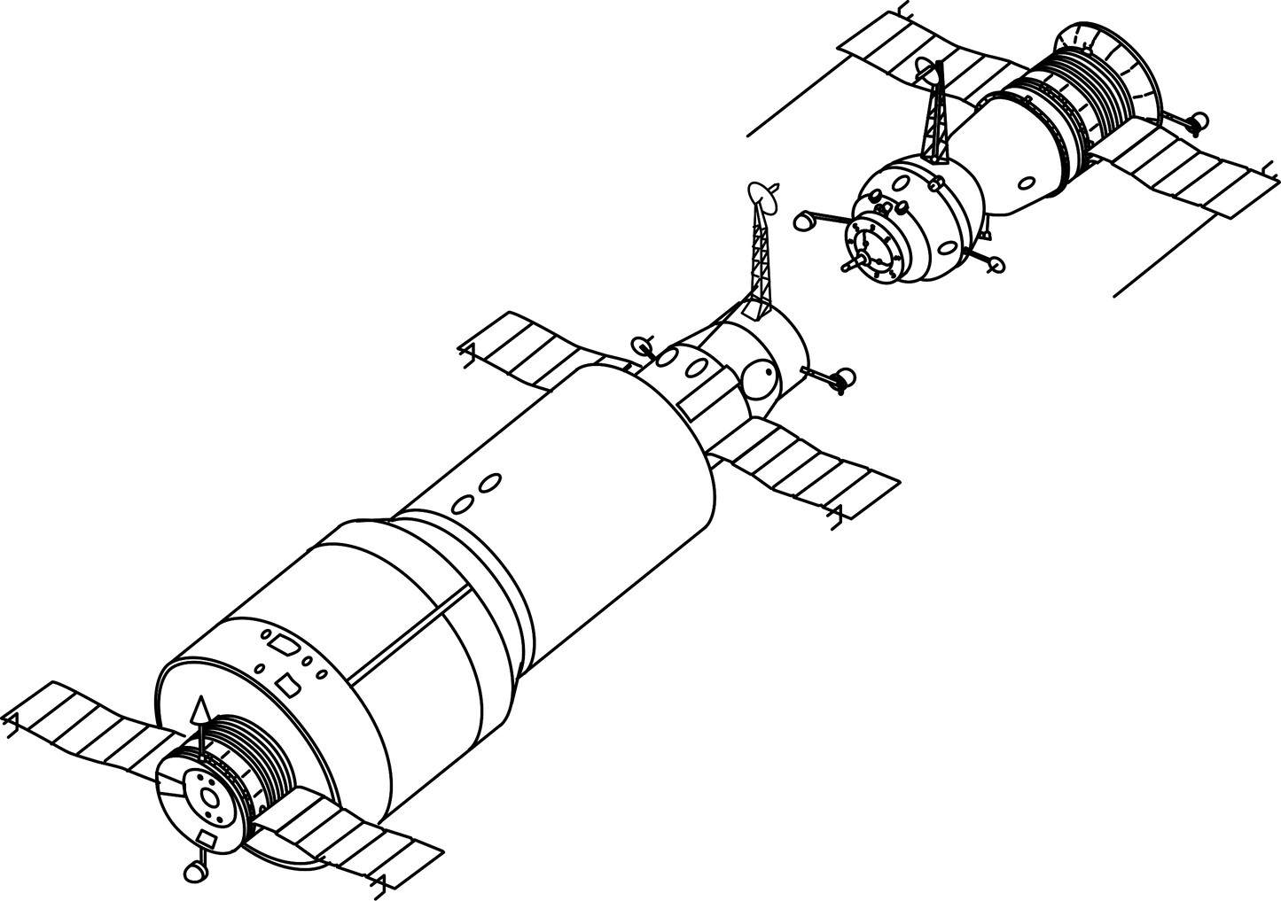 Salyut scale model :D 100:1 (PRE-ORDER)